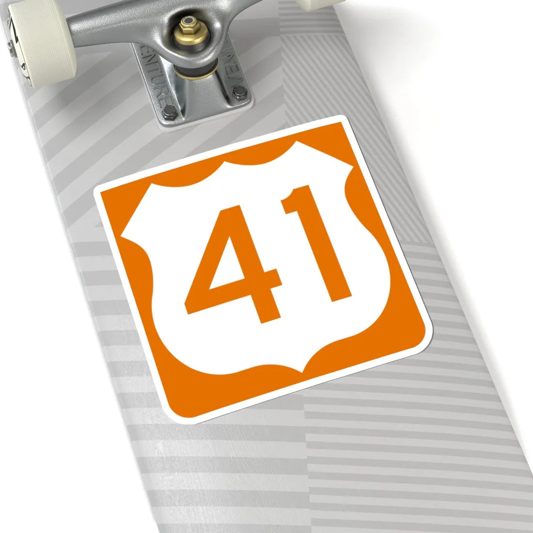 US 41 FL reversed (Florida) (Road Sign) STICKER Vinyl Kiss-Cut Decal - The Sticker Space