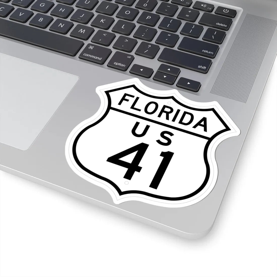 US 41 Florida 1948 (Florida) (Road Sign) STICKER Vinyl Kiss-Cut Decal - The Sticker Space