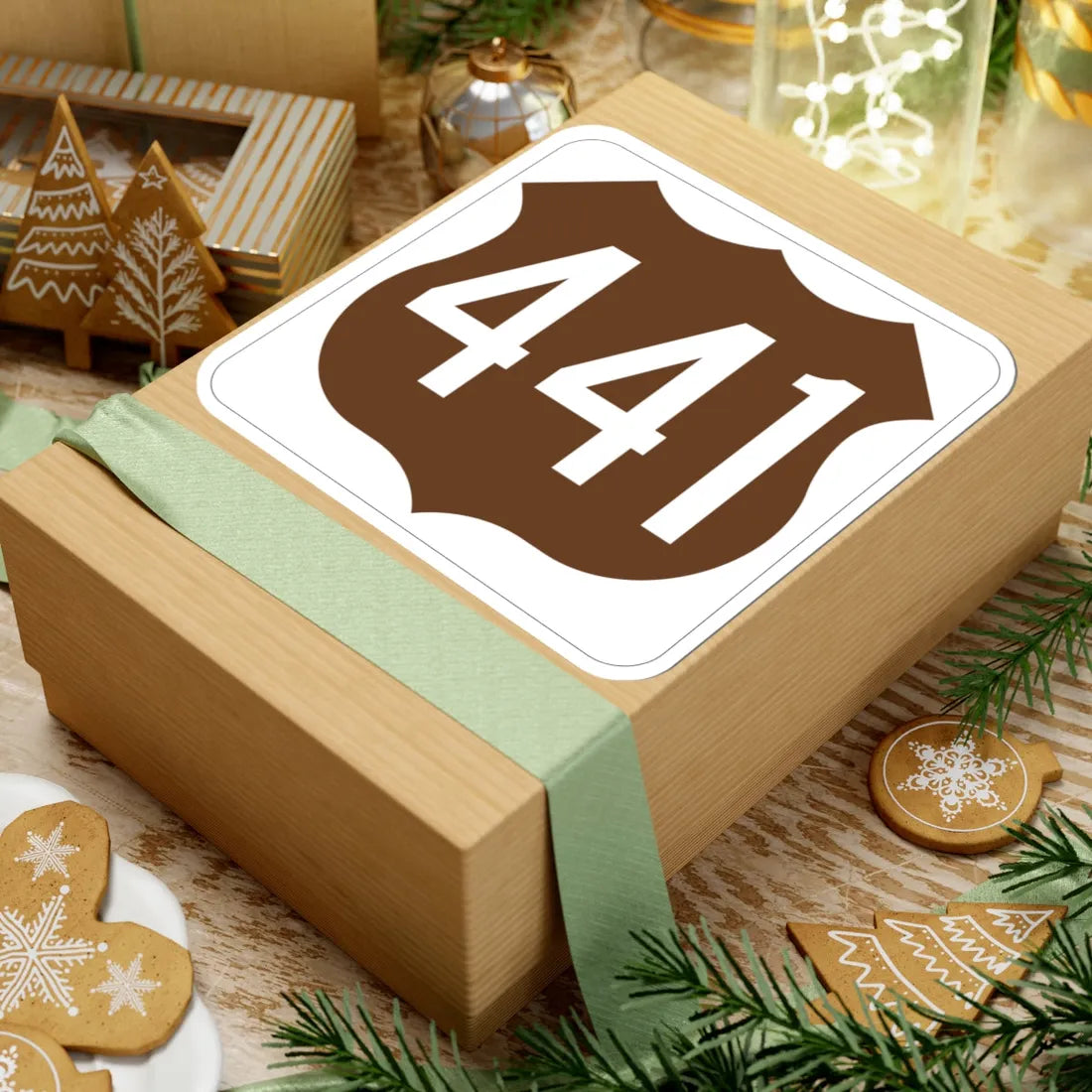 US 441 FL (Florida) (Road Sign) STICKER Vinyl Kiss-Cut Decal - The Sticker Space