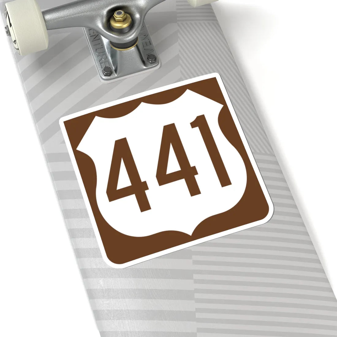 US 441 FL reversed (Florida) (Road Sign) STICKER Vinyl Kiss-Cut Decal - The Sticker Space