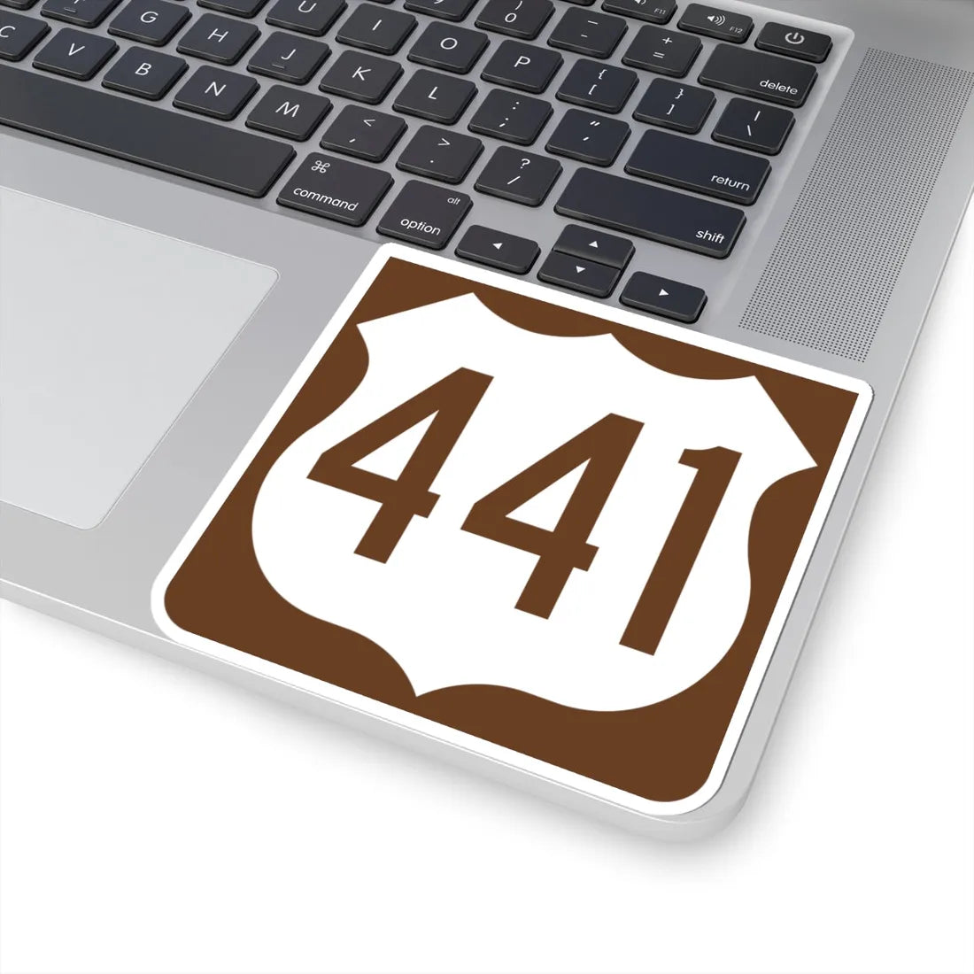US 441 FL reversed (Florida) (Road Sign) STICKER Vinyl Kiss-Cut Decal - The Sticker Space