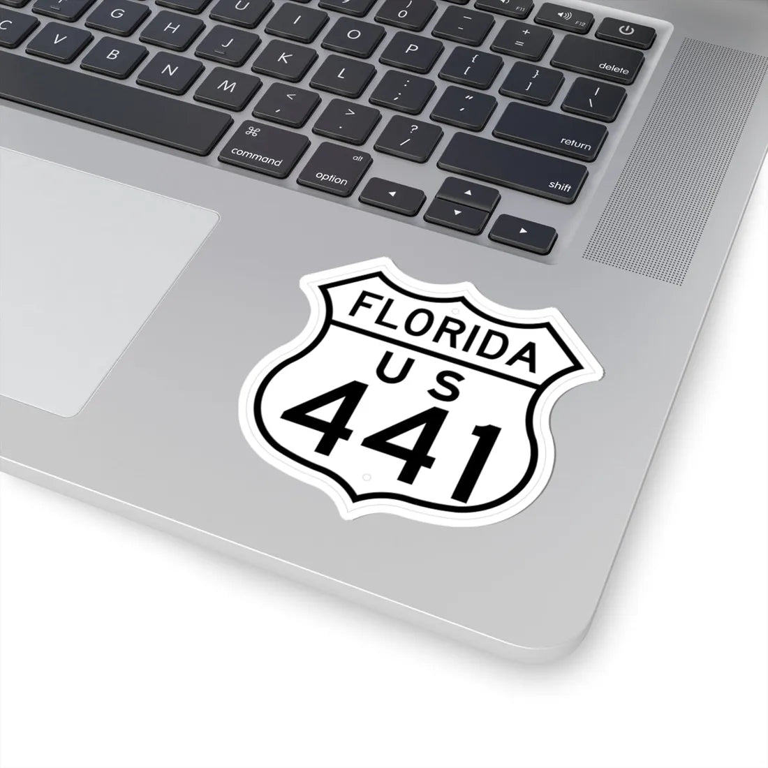 US 441 Florida 1948 (Florida) (Road Sign) STICKER Vinyl Kiss-Cut Decal - The Sticker Space
