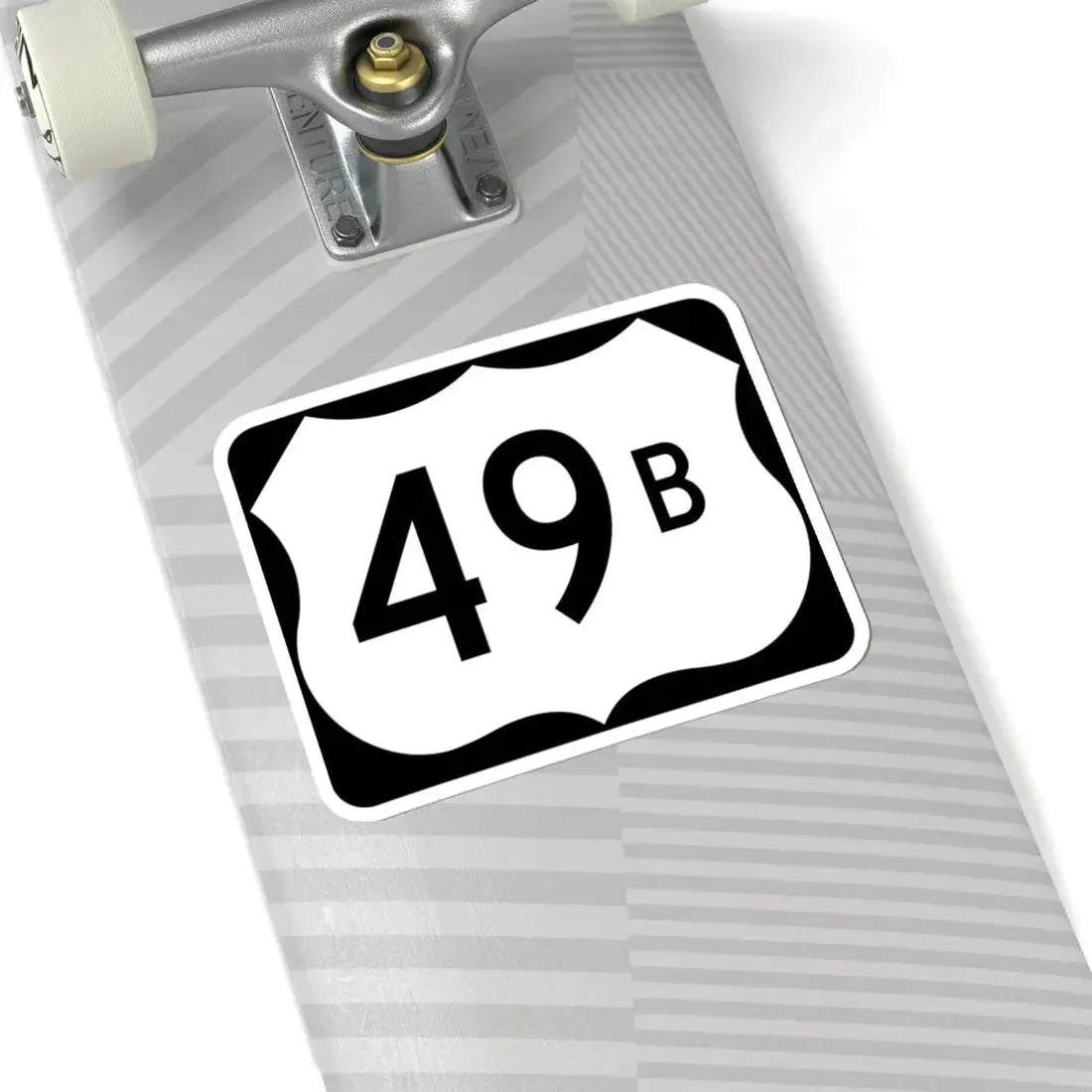 US 49B (Arkansas) (Road Sign) STICKER Vinyl Kiss-Cut Decal - The Sticker Space