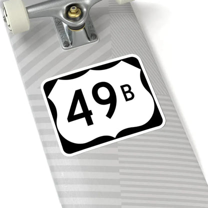 US 49B (Arkansas) (Road Sign) STICKER Vinyl Kiss-Cut Decal - The Sticker Space