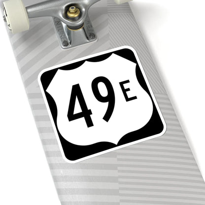 US 49E (Mississippi) (Road Sign) STICKER Vinyl Kiss-Cut Decal - The Sticker Space