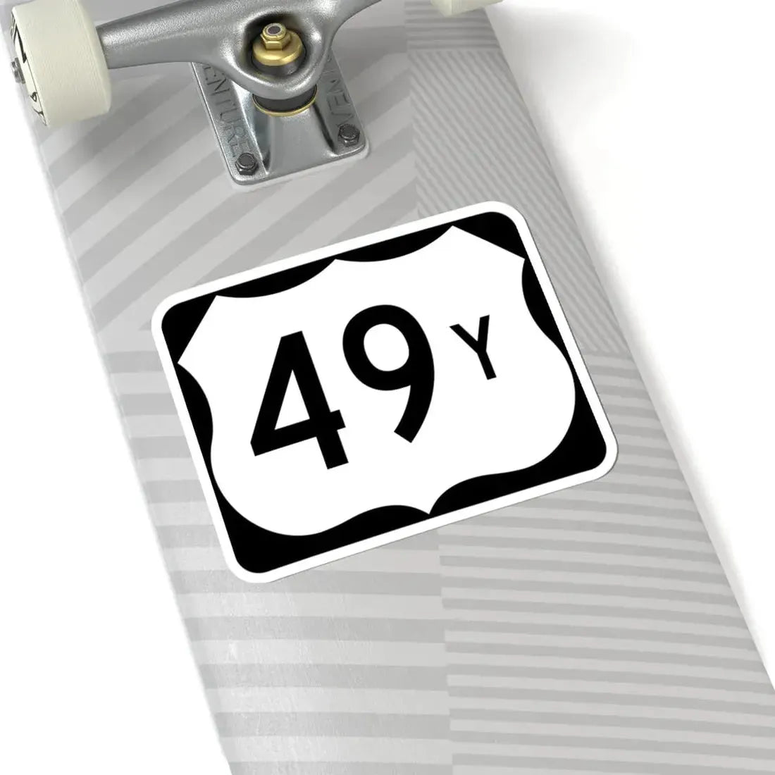 US 49Y (Arkansas) (Road Sign) STICKER Vinyl Kiss-Cut Decal - The Sticker Space