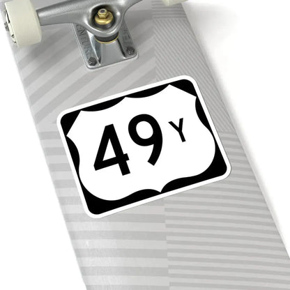 US 49Y (Arkansas) (Road Sign) STICKER Vinyl Kiss-Cut Decal - The Sticker Space