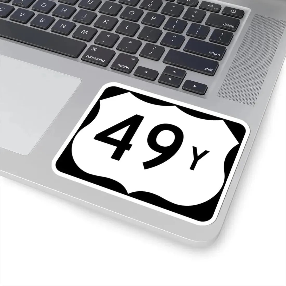 US 49Y (Arkansas) (Road Sign) STICKER Vinyl Kiss-Cut Decal - The Sticker Space