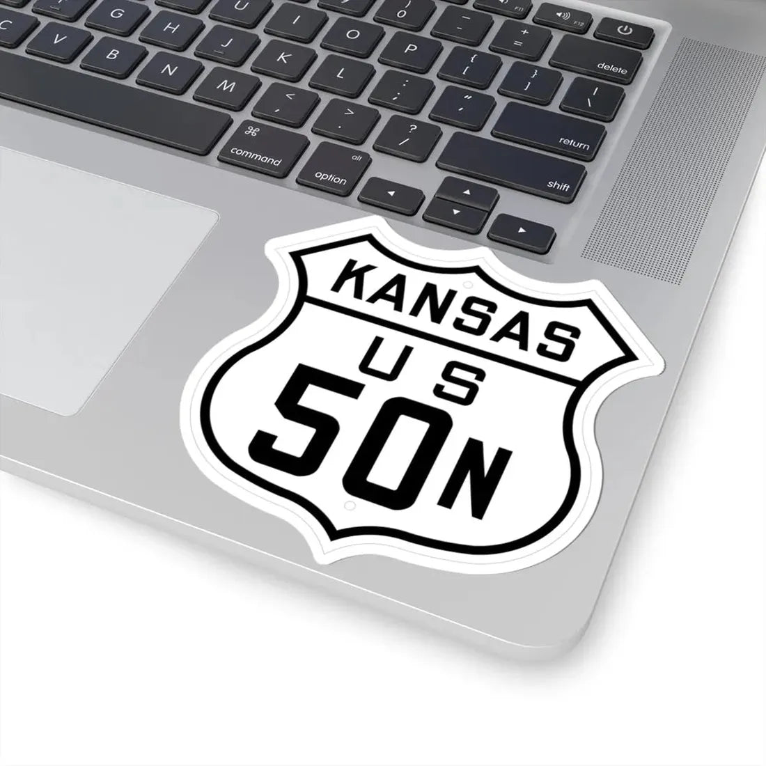 US 50N Kansas 1926 (Kansas) (Road Sign) STICKER Vinyl Kiss-Cut Decal - The Sticker Space