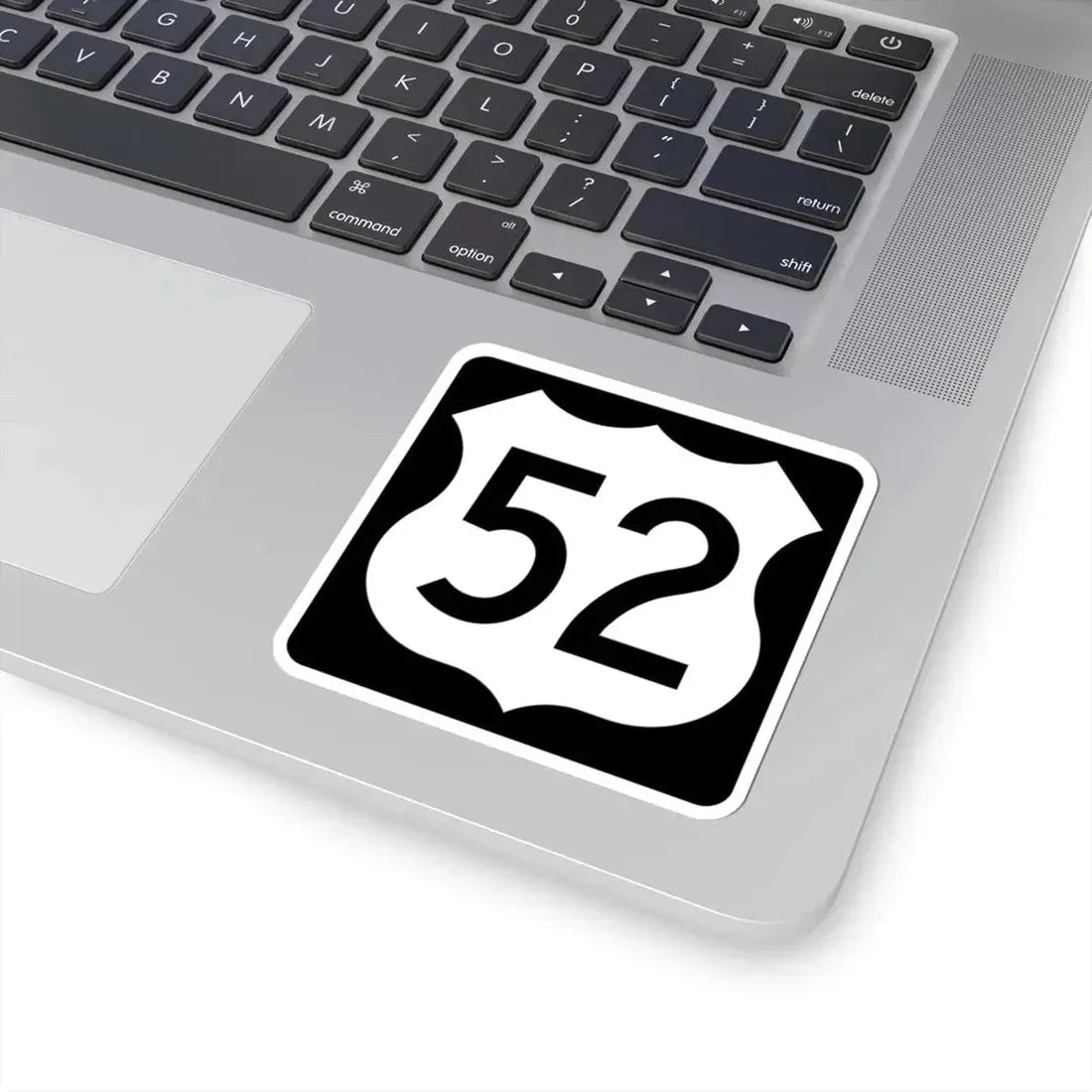 US 52 IA (Iowa) (Road Sign) STICKER Vinyl Kiss-Cut Decal - The Sticker Space