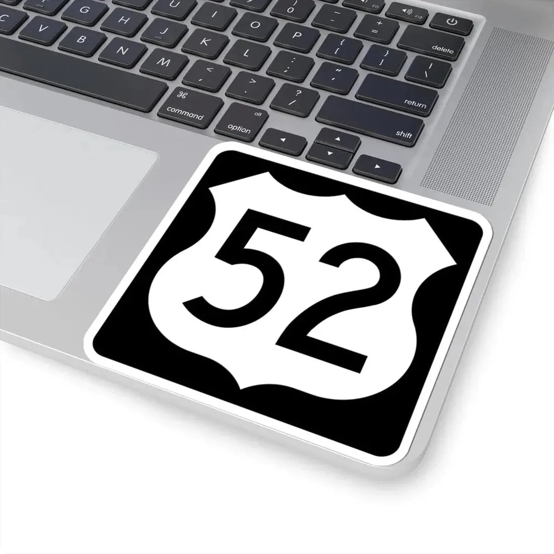 US 52 IA (Iowa) (Road Sign) STICKER Vinyl Kiss-Cut Decal - The Sticker Space