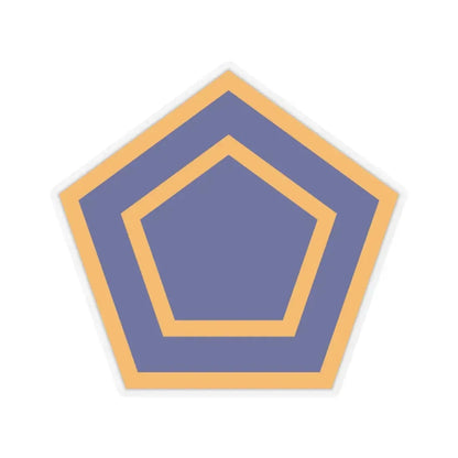 US 55th Infantry Division (U.S. Army) STICKER Vinyl Kiss-Cut Decal 6 Inch Transparent - The Sticker Space