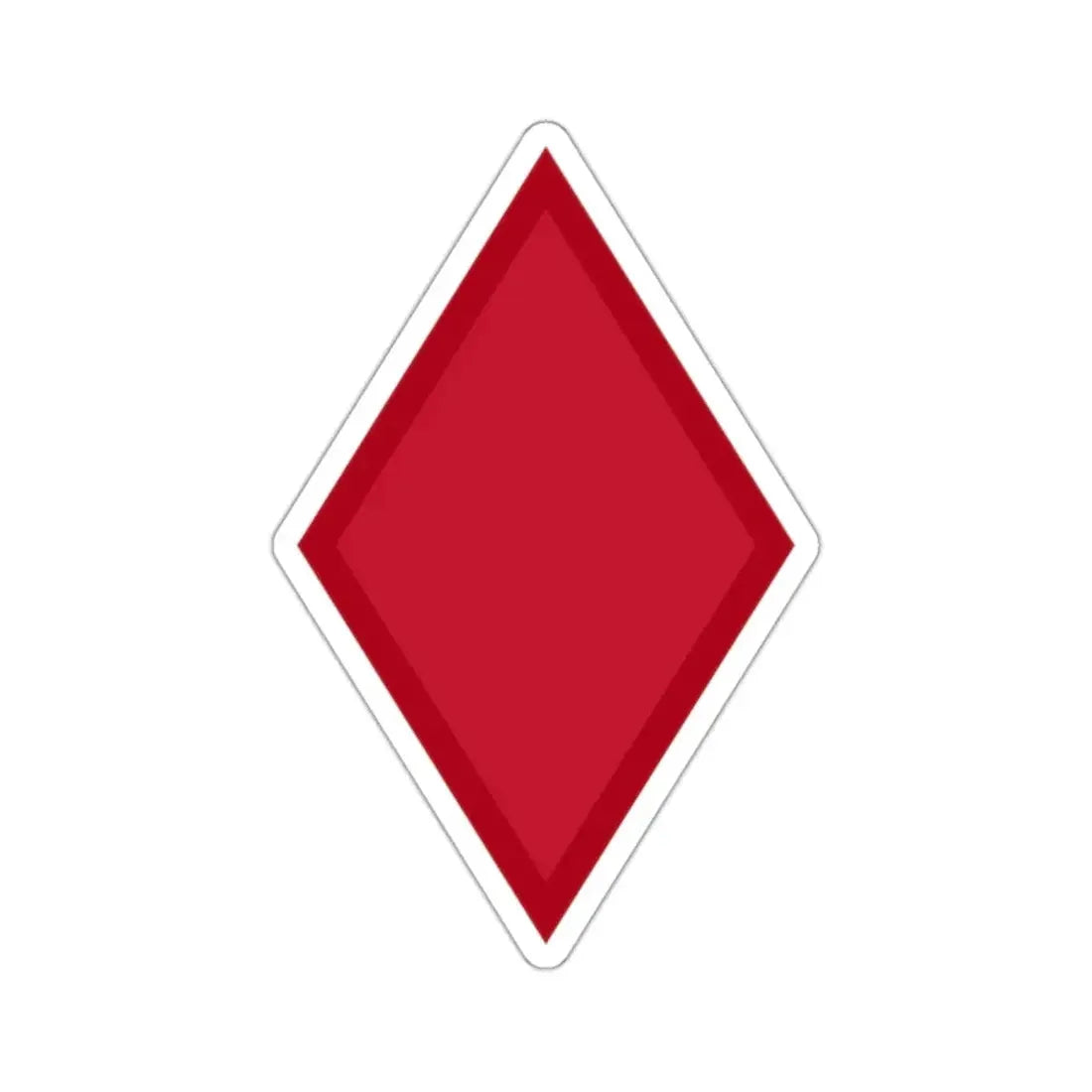 US 5th Infantry Division (U.S. Army) STICKER Vinyl Kiss-Cut Decal 2 Inch White - The Sticker Space