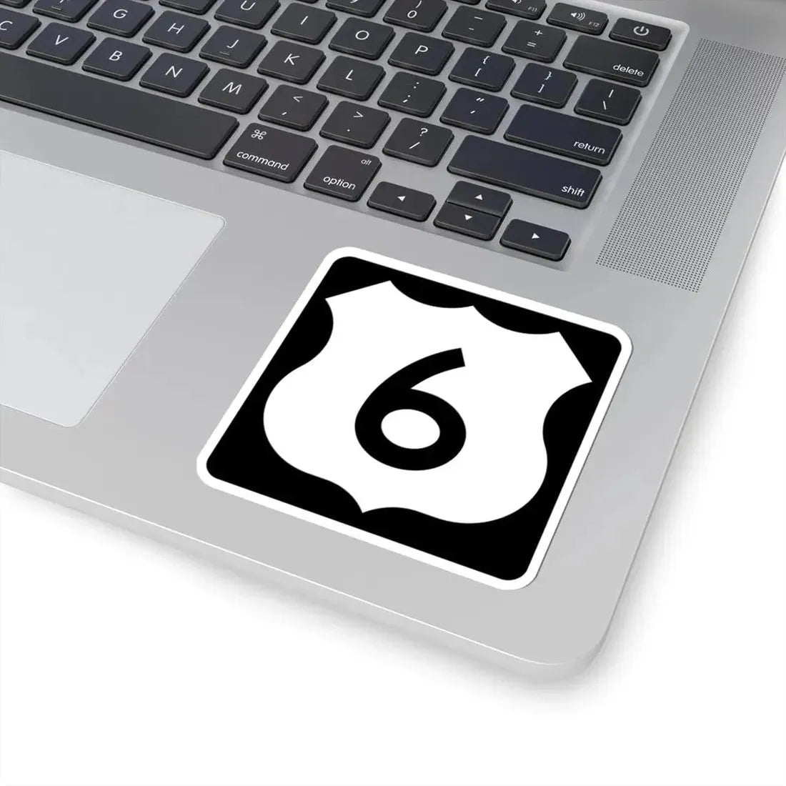 US 6 IA (Iowa) (Road Sign) STICKER Vinyl Kiss-Cut Decal - The Sticker Space