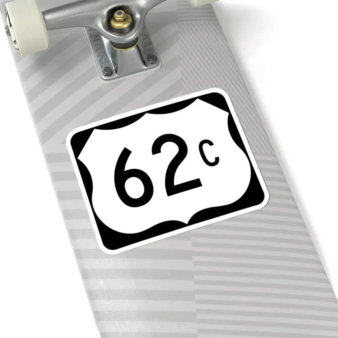 US 62C (Arkansas) (Road Sign) STICKER Vinyl Kiss-Cut Decal - The Sticker Space