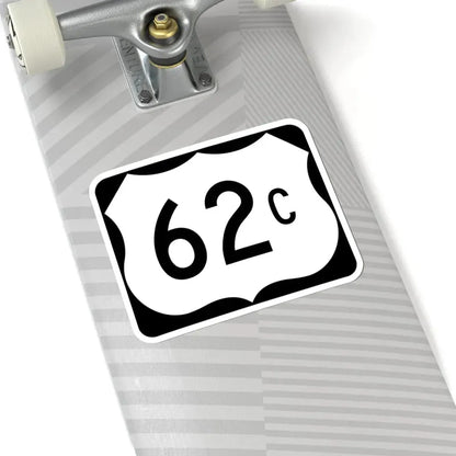 US 62C (Arkansas) (Road Sign) STICKER Vinyl Kiss-Cut Decal - The Sticker Space