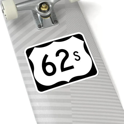 US 62S (Arkansas) (Road Sign) STICKER Vinyl Kiss-Cut Decal - The Sticker Space