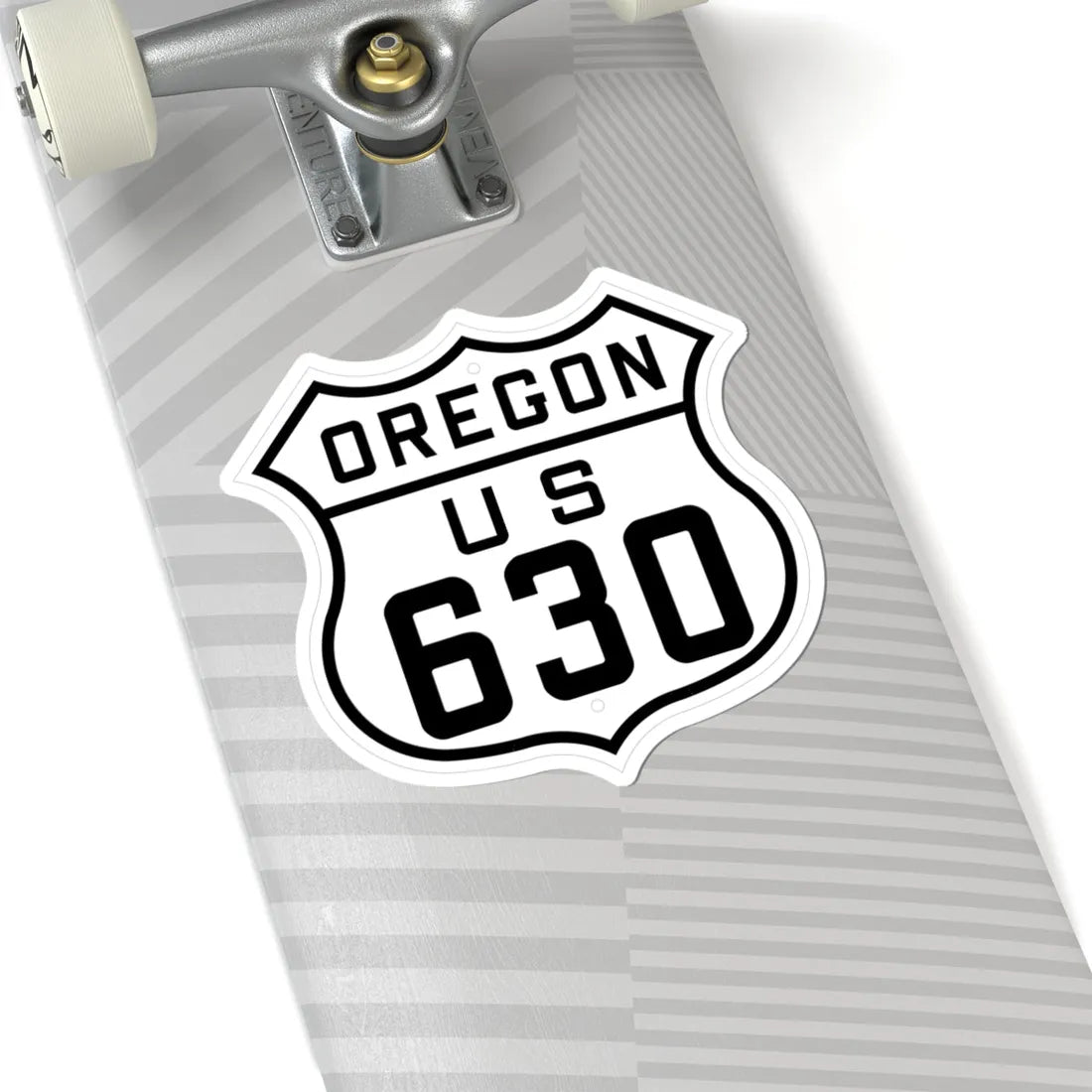 US 630 Oregon 1926 (Oregon) (Road Sign) STICKER Vinyl Kiss-Cut Decal - The Sticker Space
