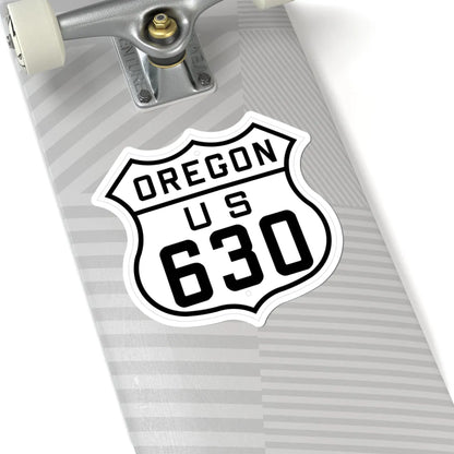 US 630 Oregon 1926 (Oregon) (Road Sign) STICKER Vinyl Kiss-Cut Decal - The Sticker Space