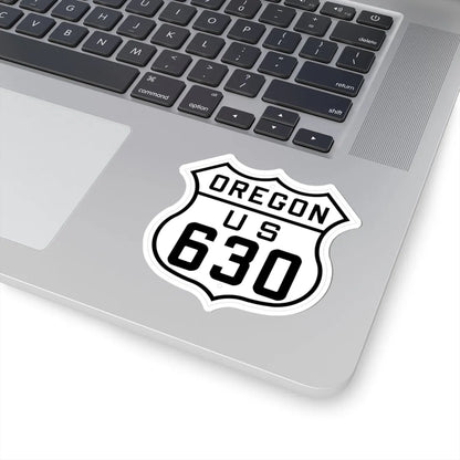 US 630 Oregon 1926 (Oregon) (Road Sign) STICKER Vinyl Kiss-Cut Decal - The Sticker Space