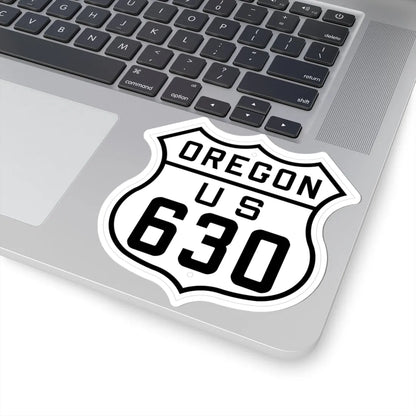 US 630 Oregon 1926 (Oregon) (Road Sign) STICKER Vinyl Kiss-Cut Decal - The Sticker Space