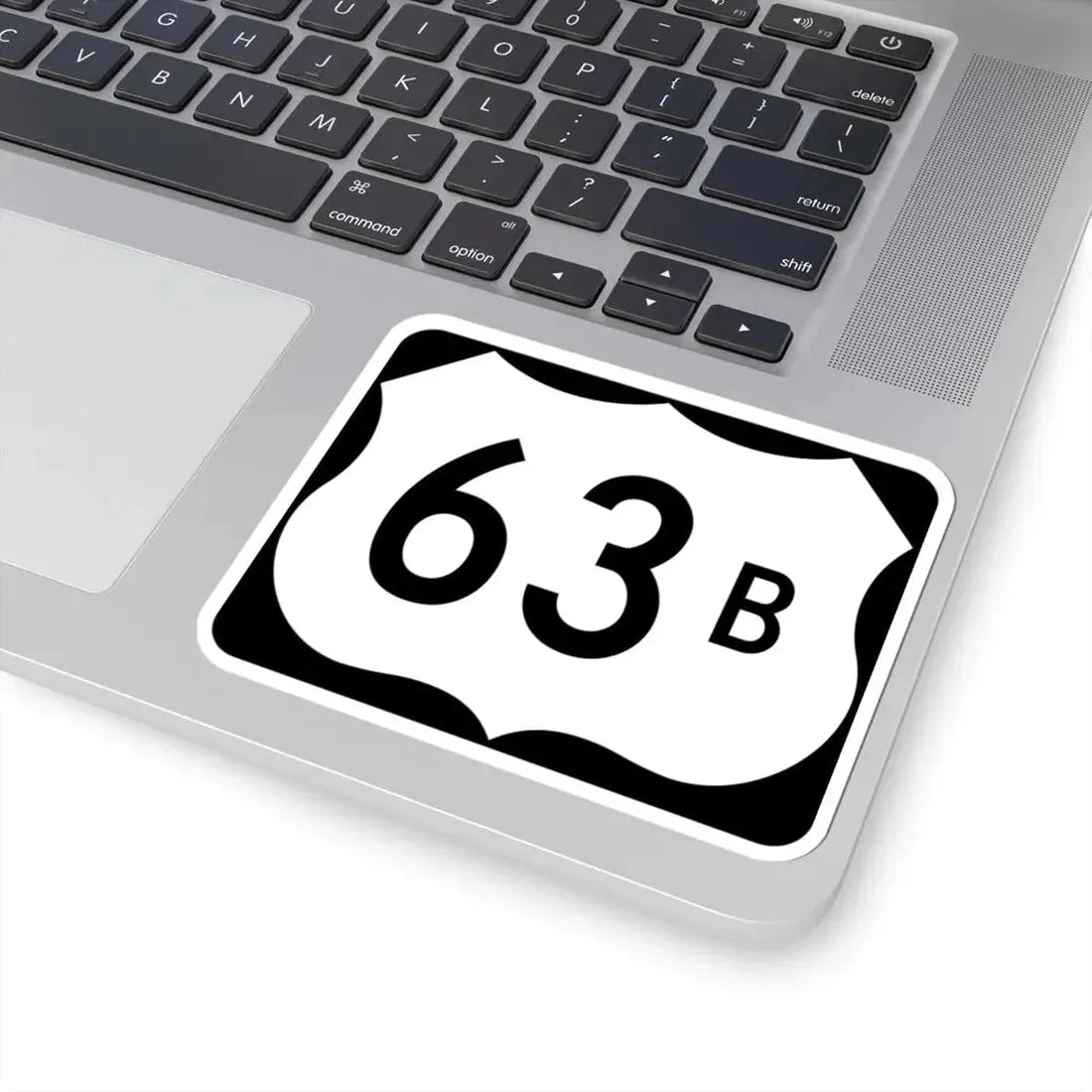 US 63B (Arkansas) (Road Sign) STICKER Vinyl Kiss-Cut Decal - The Sticker Space