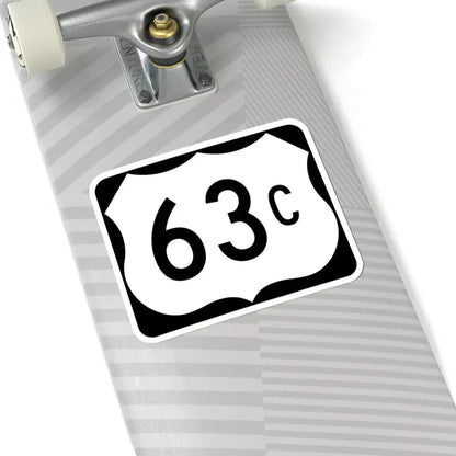 US 63C (Arkansas) (Road Sign) STICKER Vinyl Kiss-Cut Decal - The Sticker Space