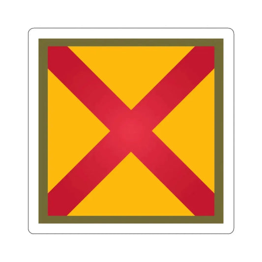 US 63rd Cavalry Division (U.S. Army) STICKER Vinyl Kiss-Cut Decal 2 Inch White - The Sticker Space