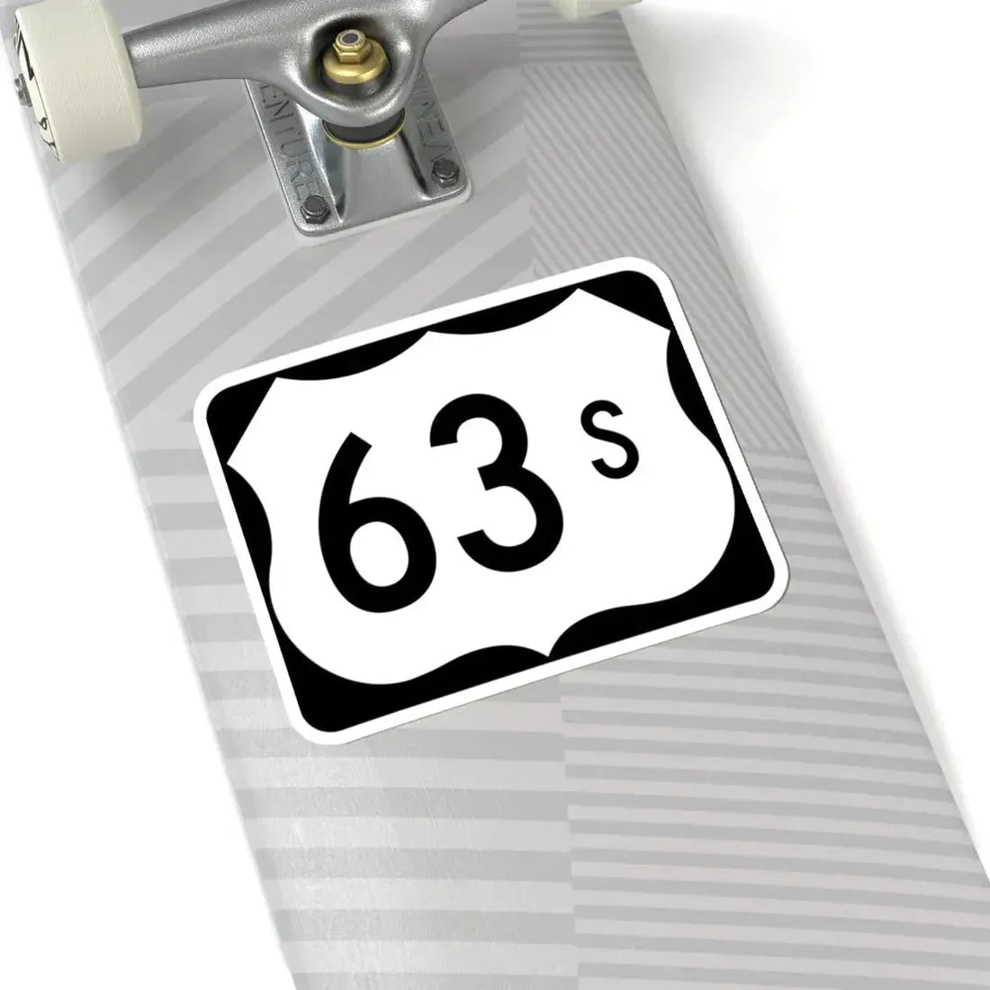 US 63S (Arkansas) (Road Sign) STICKER Vinyl Kiss-Cut Decal - The Sticker Space