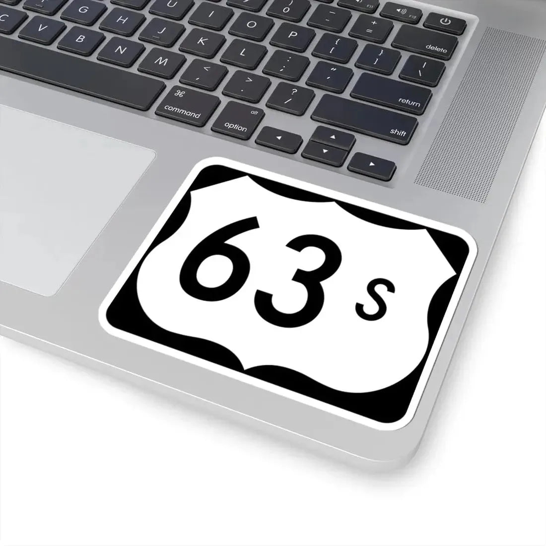 US 63S (Arkansas) (Road Sign) STICKER Vinyl Kiss-Cut Decal - The Sticker Space