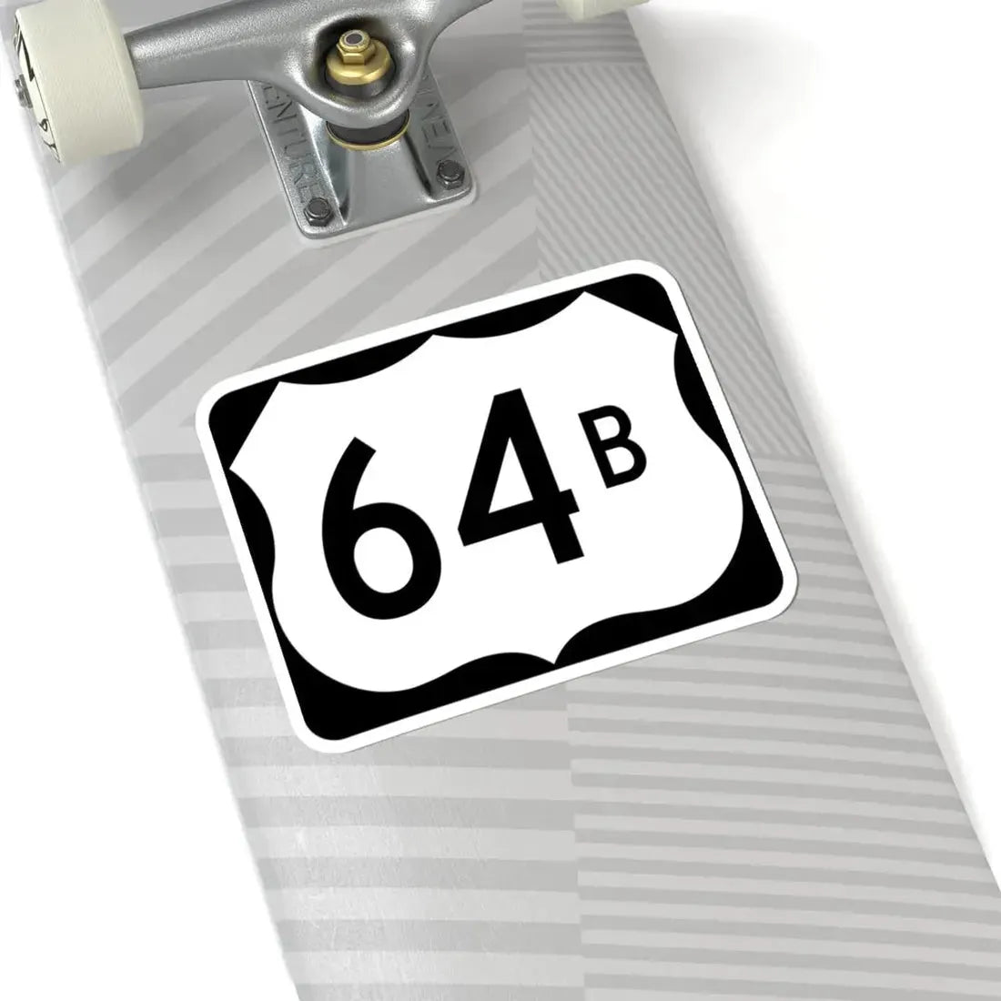 US 64B (Arkansas) (Road Sign) STICKER Vinyl Kiss-Cut Decal - The Sticker Space