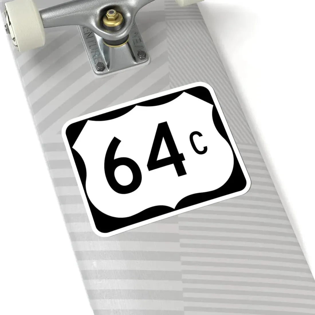 US 64C (Arkansas) (Road Sign) STICKER Vinyl Kiss-Cut Decal - The Sticker Space