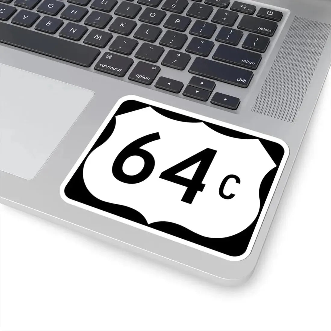 US 64C (Arkansas) (Road Sign) STICKER Vinyl Kiss-Cut Decal - The Sticker Space