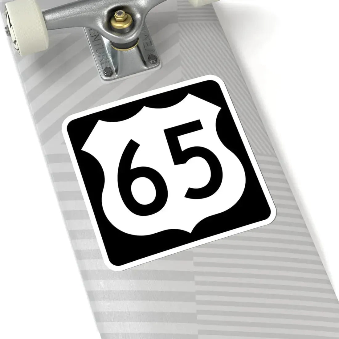 US 65 IA (Iowa) (Road Sign) STICKER Vinyl Kiss-Cut Decal - The Sticker Space