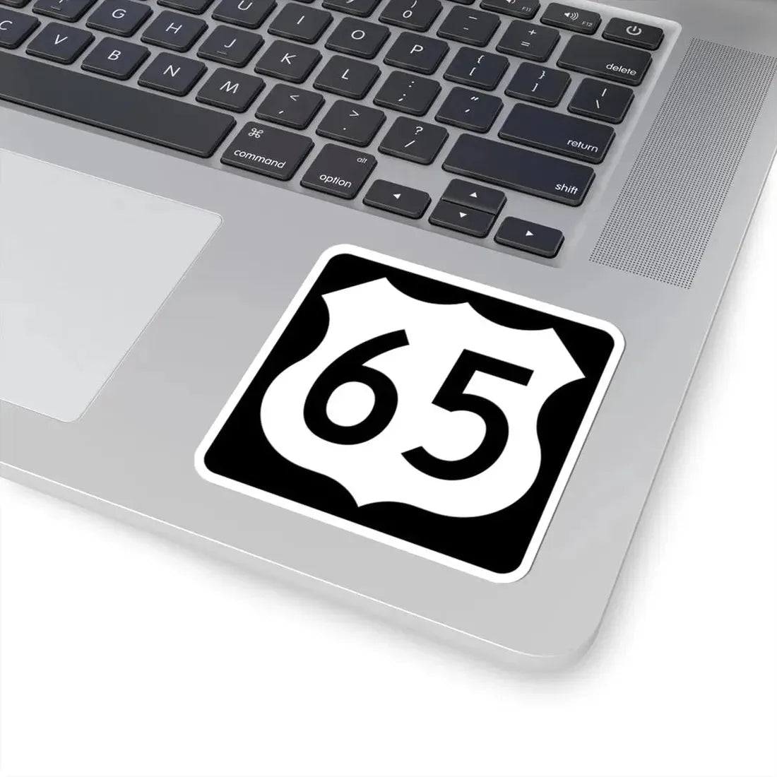 US 65 IA (Iowa) (Road Sign) STICKER Vinyl Kiss-Cut Decal - The Sticker Space