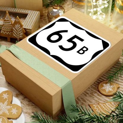 US 65B (Arkansas) (Road Sign) STICKER Vinyl Kiss-Cut Decal - The Sticker Space