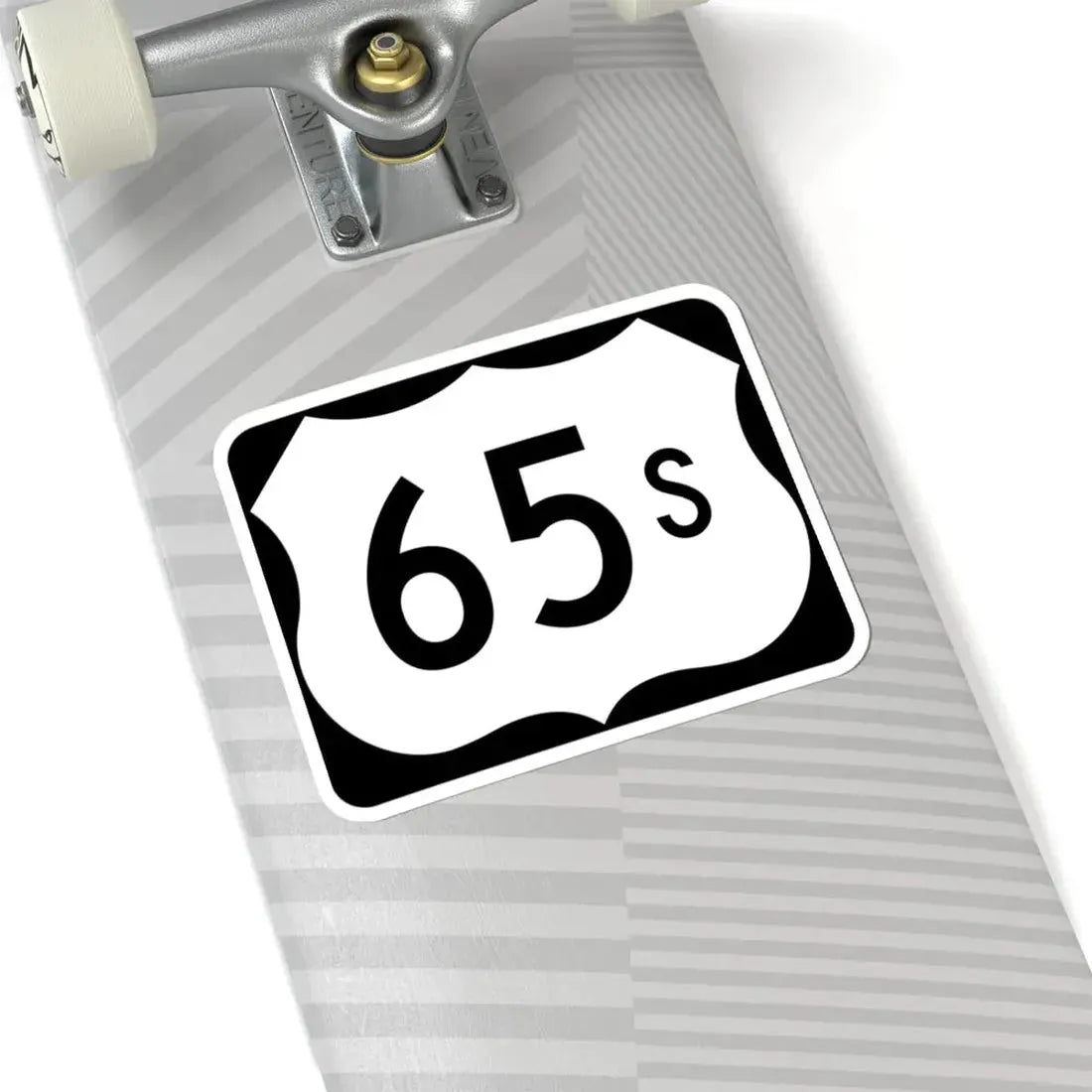 US 65S (Arkansas) (Road Sign) STICKER Vinyl Kiss-Cut Decal - The Sticker Space