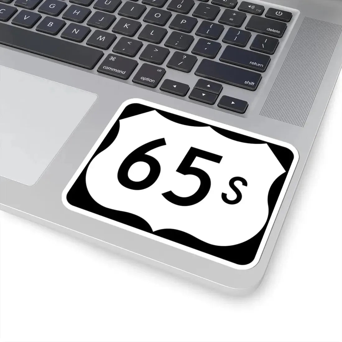 US 65S (Arkansas) (Road Sign) STICKER Vinyl Kiss-Cut Decal - The Sticker Space