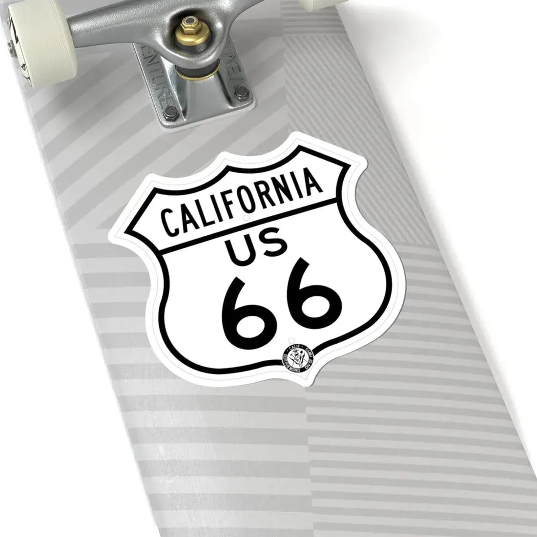 US 66 California 1948 (California) (Road Sign) STICKER Vinyl Kiss-Cut Decal - The Sticker Space