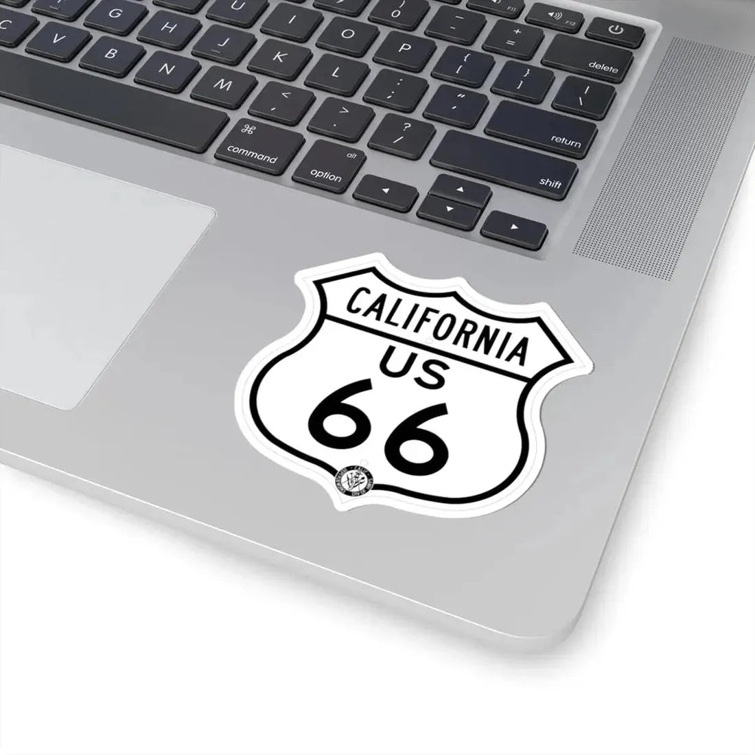 US 66 California 1948 (California) (Road Sign) STICKER Vinyl Kiss-Cut Decal - The Sticker Space