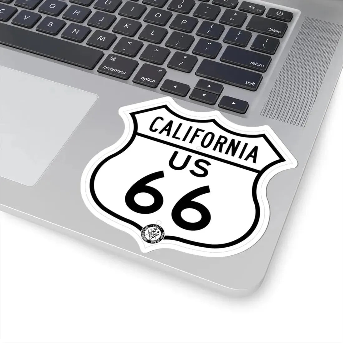 US 66 California 1948 (California) (Road Sign) STICKER Vinyl Kiss-Cut Decal - The Sticker Space