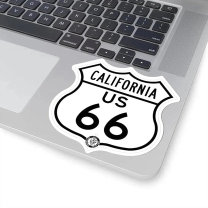 US 66 California 1948 (California) (Road Sign) STICKER Vinyl Kiss-Cut Decal - The Sticker Space