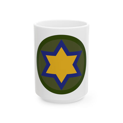 US 66th Cavalry Division (U.S. Army) White Coffee Mug-15oz-The Sticker Space