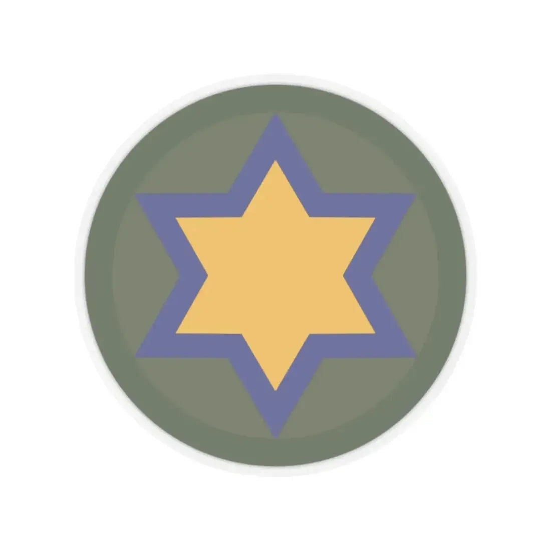 US 66th Cavalry Division (U.S. Army) STICKER Vinyl Kiss-Cut Decal 2 Inch Transparent - The Sticker Space