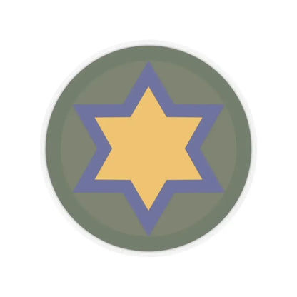 US 66th Cavalry Division (U.S. Army) STICKER Vinyl Kiss-Cut Decal 2 Inch Transparent - The Sticker Space