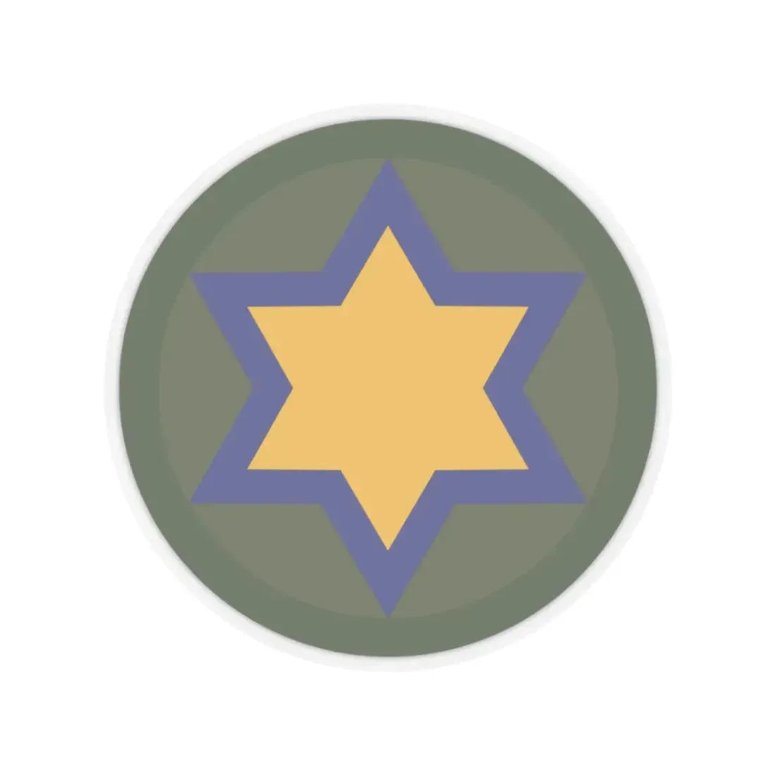 US 66th Cavalry Division (U.S. Army) STICKER Vinyl Kiss-Cut Decal 3 Inch Transparent - The Sticker Space