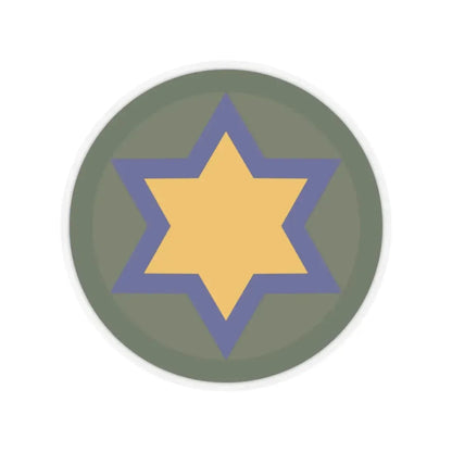 US 66th Cavalry Division (U.S. Army) STICKER Vinyl Kiss-Cut Decal 3 Inch Transparent - The Sticker Space