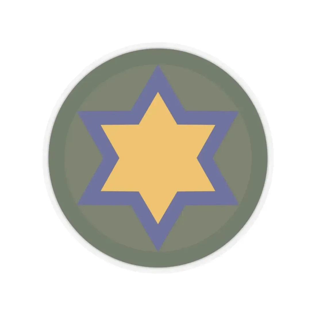 US 66th Cavalry Division (U.S. Army) STICKER Vinyl Kiss-Cut Decal 6 Inch Transparent - The Sticker Space