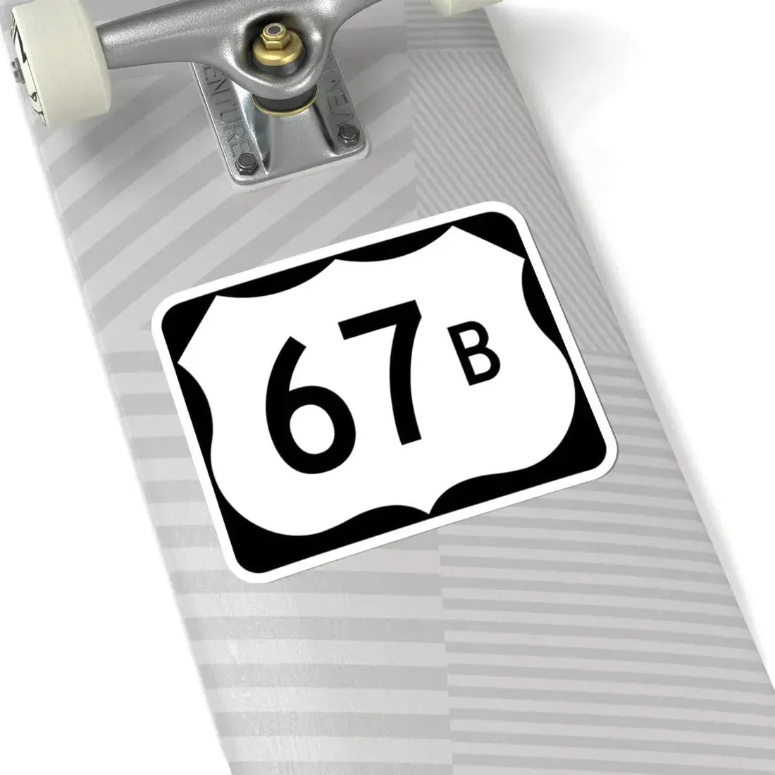 US 67B (Arkansas) (Road Sign) STICKER Vinyl Kiss-Cut Decal - The Sticker Space