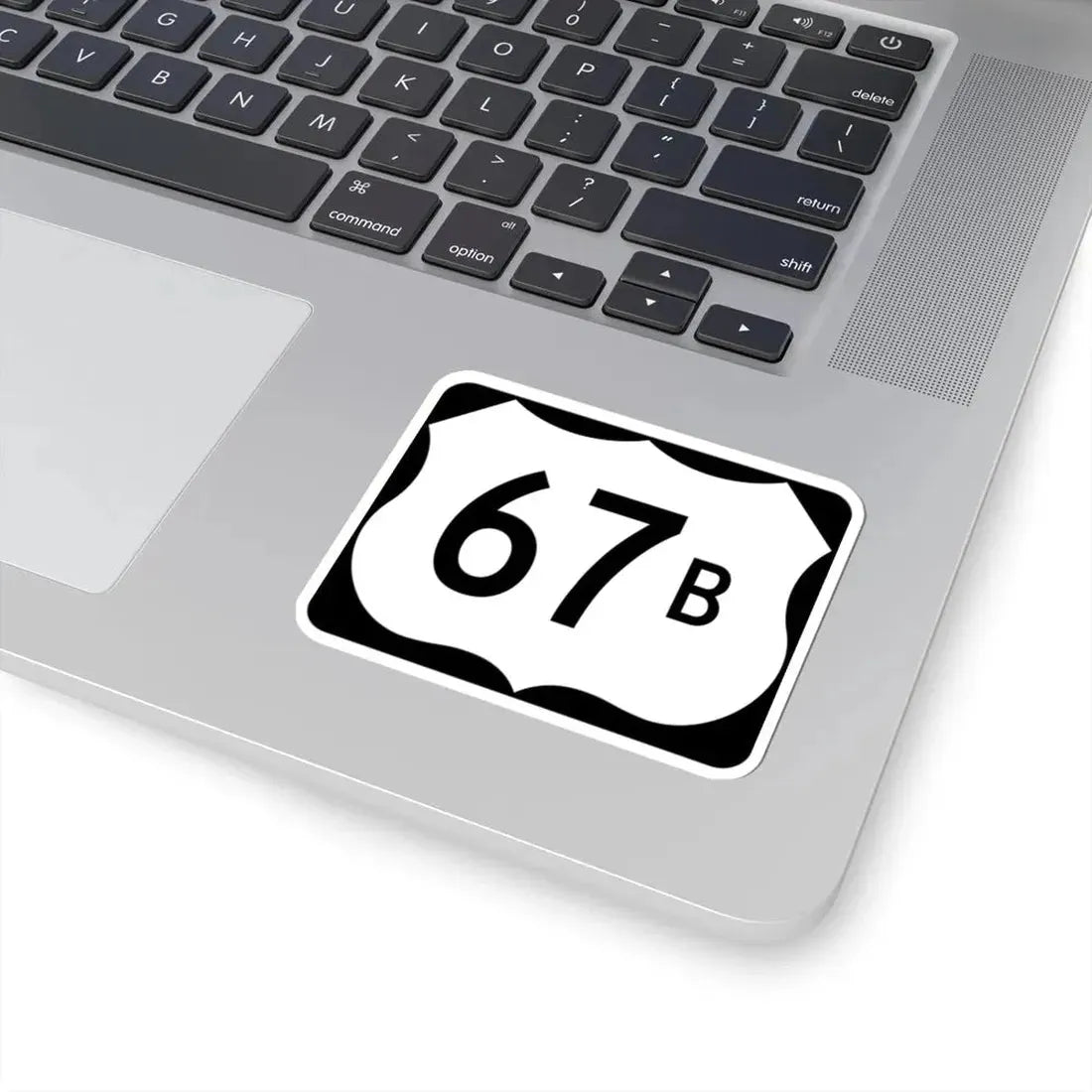 US 67B (Arkansas) (Road Sign) STICKER Vinyl Kiss-Cut Decal - The Sticker Space